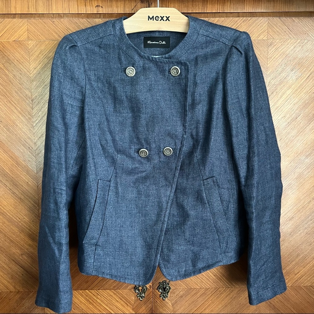 /Massimo Dutti/ 100% Linen Blazer